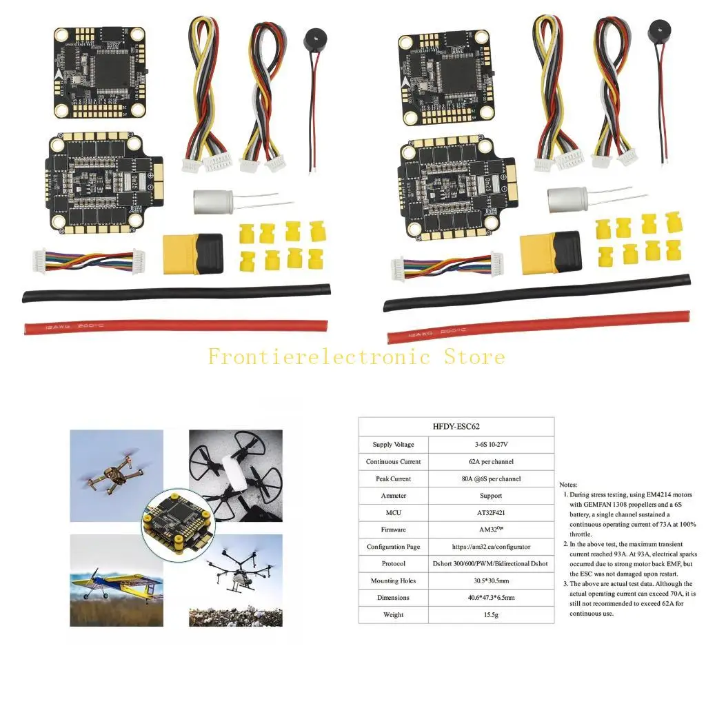 

G8DB Professional Flight Controller And ESC Set Supporting Betaflight Firmware