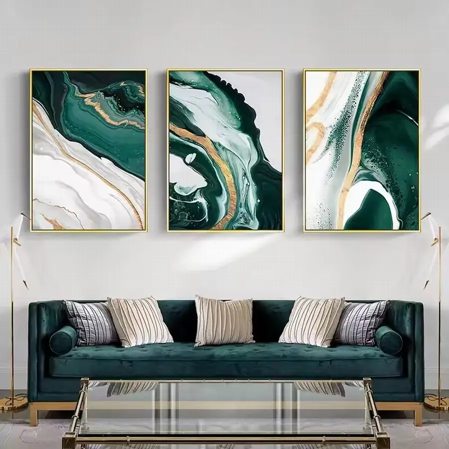Abstract Texture Line Picture Diy Diamond Art For Adults Painting Triptych Scenery Full Mosaic Embroidery Kits 3 Pieces/Set