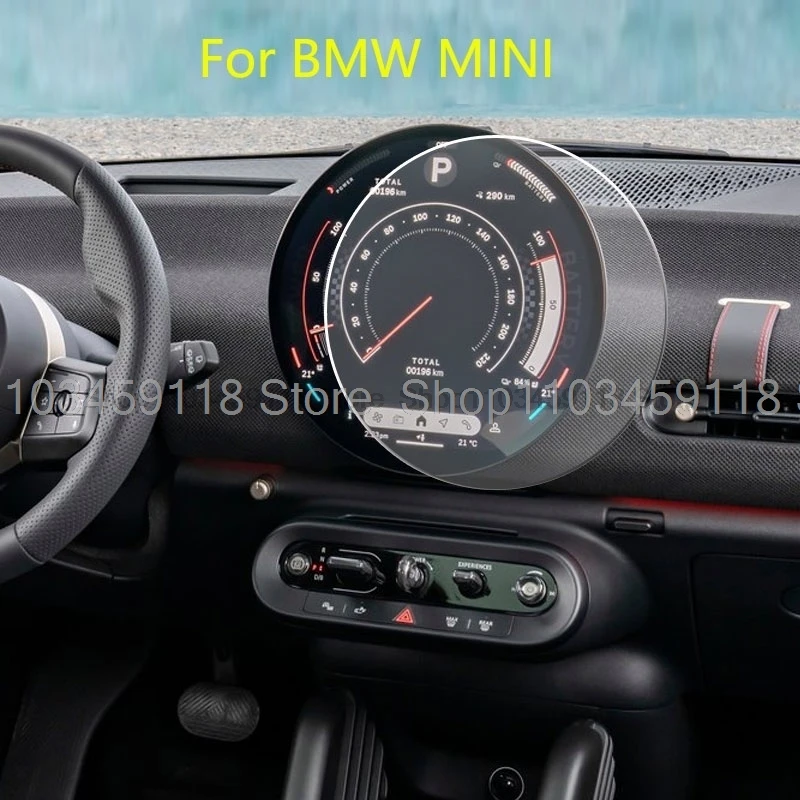 Закаленное стекло для MINI Cooper S F65 F66 F67 U25 Countryman 2024 2025 9,4 дюйма, автомобильная развлечения, радио, GPS-навигация, защита