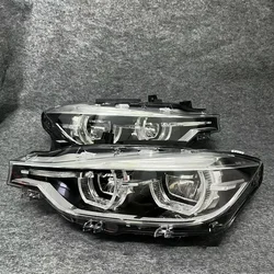 Faro principale completo originale per BMW Serie 3 F30 F35 Faro LED Versione europea senza montaggio adattivo 2013-2018