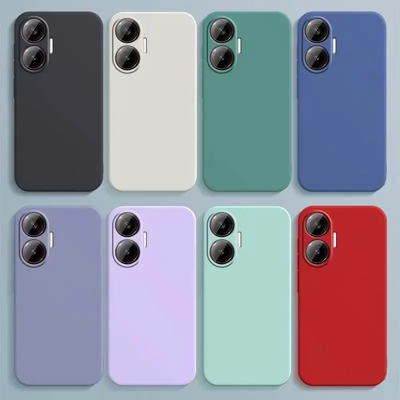 Liquid Silicone Phone Case for Xiaomi Poco F7 F8 F3 F5 F6 C51 C61 C71 C81 C55 C65 C75 C85 X3 X4 X5 X6 X7 X8 Pro 5G Back Case