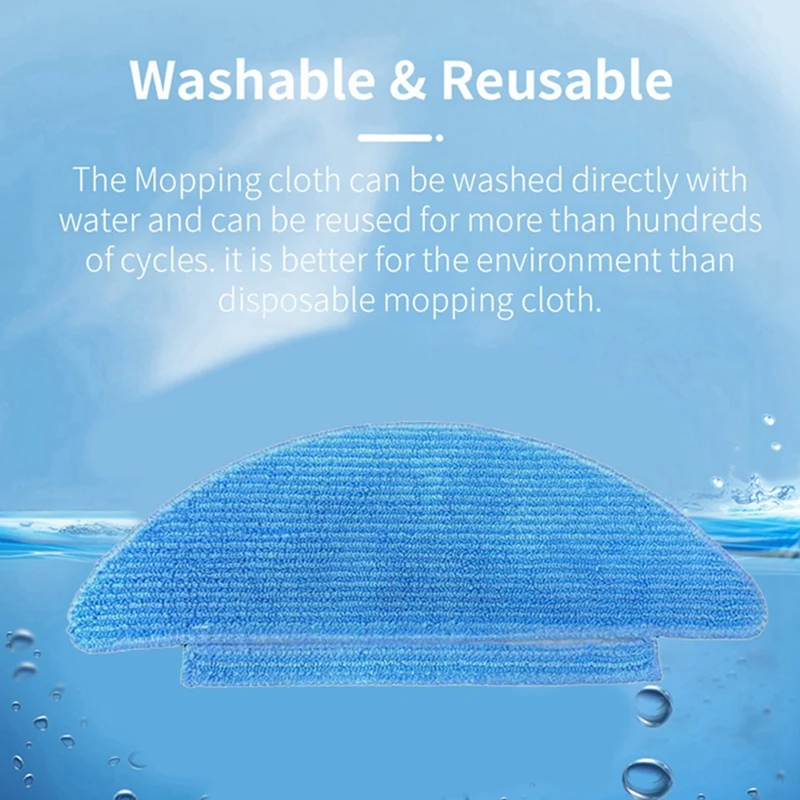 Substituição sobressalente para Cecotec Conga, Saco de Poeira, Saco, Escova Lateral Principal, Filtro Hepa, Mop para Cecotec, Conga 7490, 7290, 11Pcs