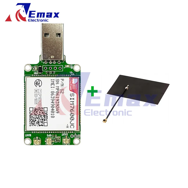 

SIMcom SIM7600JC-H LTE CAT4 USB Dongle breakout kit TE-A 1pcs not supported GPS