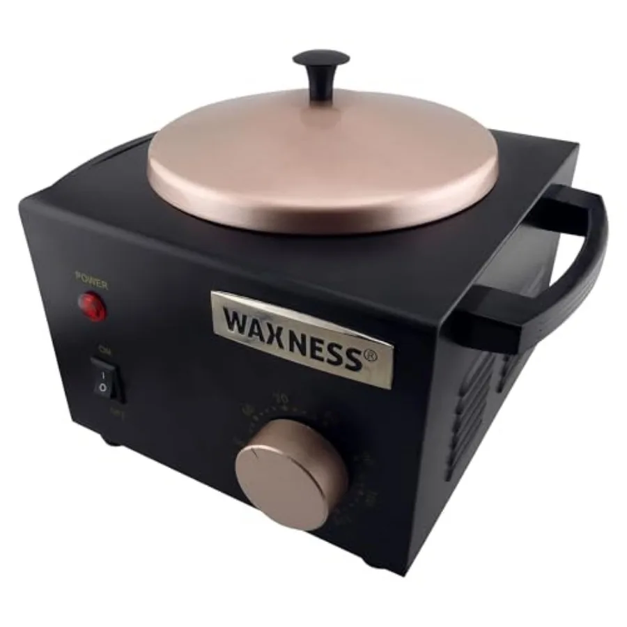 

Professional Metallic Wax Heater WN5001 XL Black Elite-Series 1.5 Lb - 2 Years Warranty