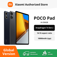 Global Version POCO Pad 8GB 256GB 12.1'' 2.5K Display Tablet Snapdragon 7s Gen 2 Octa core 10000mAh Battery Dolby Atmos