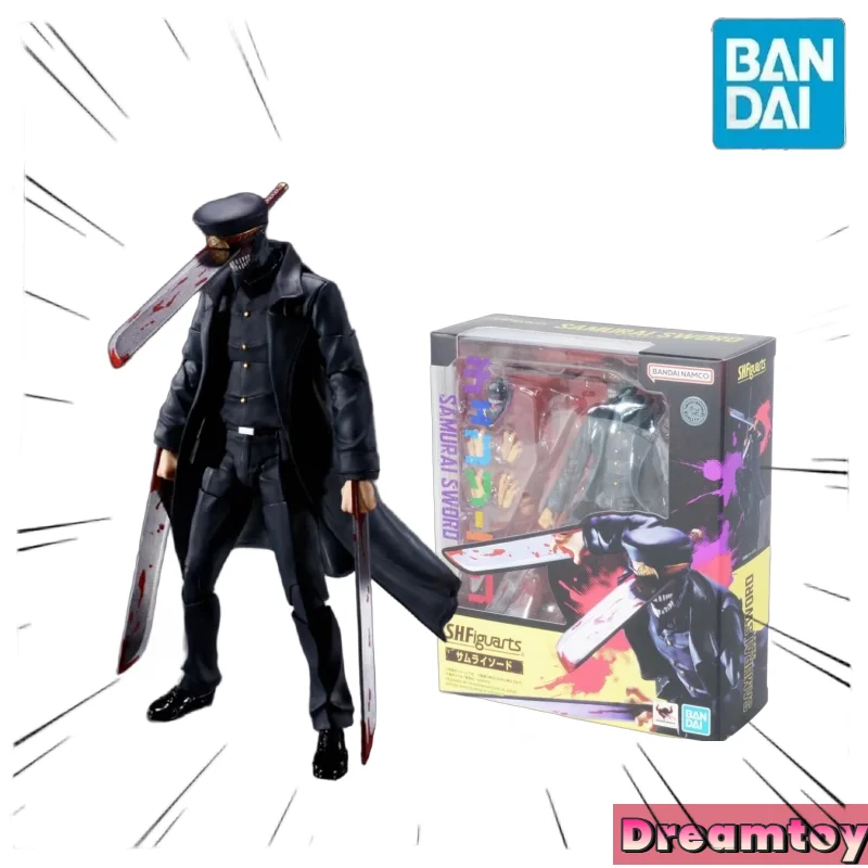 

【In Stock】Bandai Shf Chainsaw Man Chainsaw Man Knife Demon Action Figure Doll Anime Model Toy Collection Gift