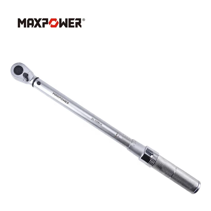 1/2 Drive Adjustable Click Torque Wrench 3/8 Drive Heavy-Duty Micro Adjustable Torque Wrench