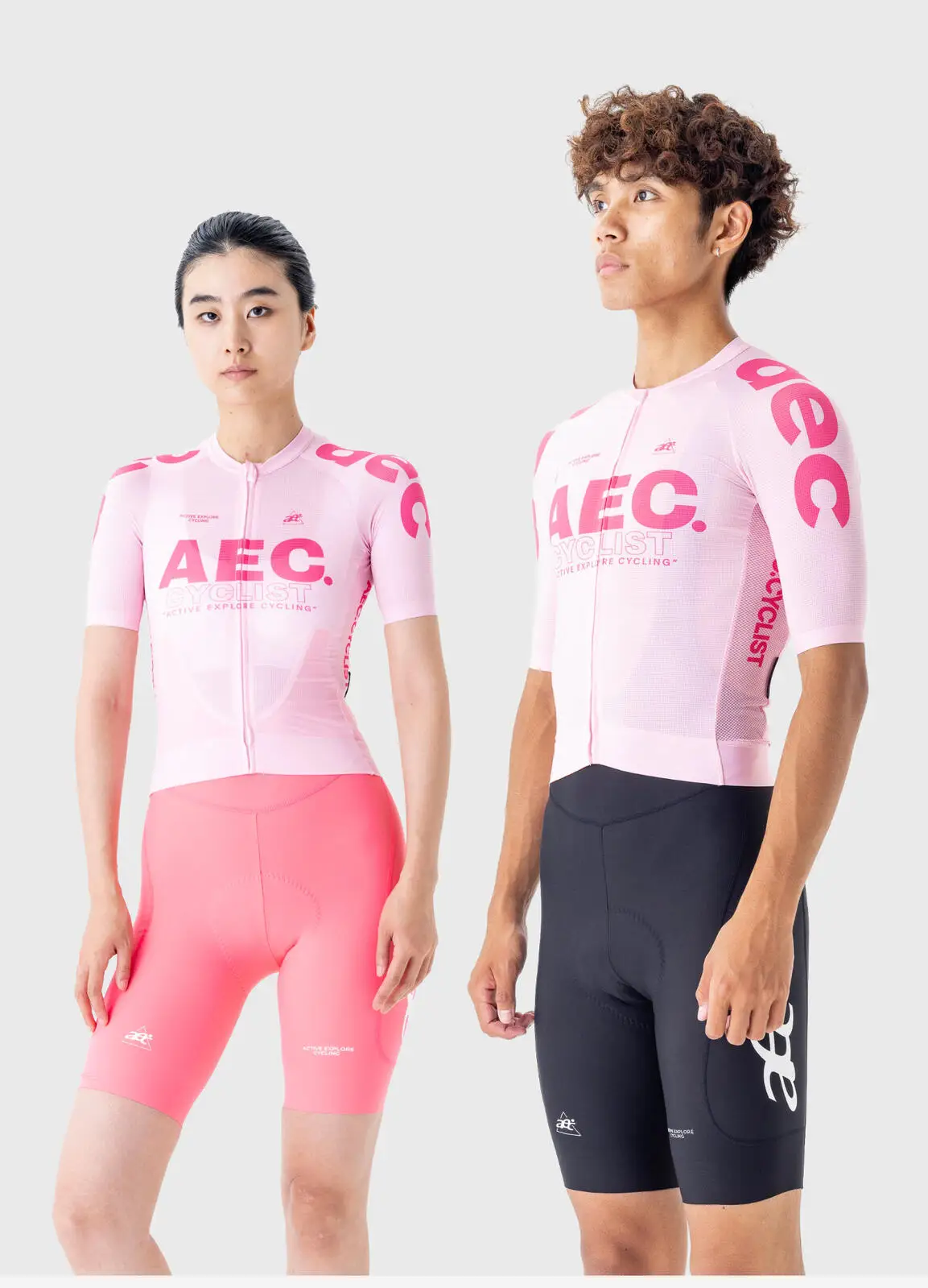 AEC Damen Langarm-Radtrikot Schnelltrocknend Herren Kurzarm-Fahrradoberteil Sommer Atmungsaktive MTB-Bekleidung FengChi Serie – Detail 16
