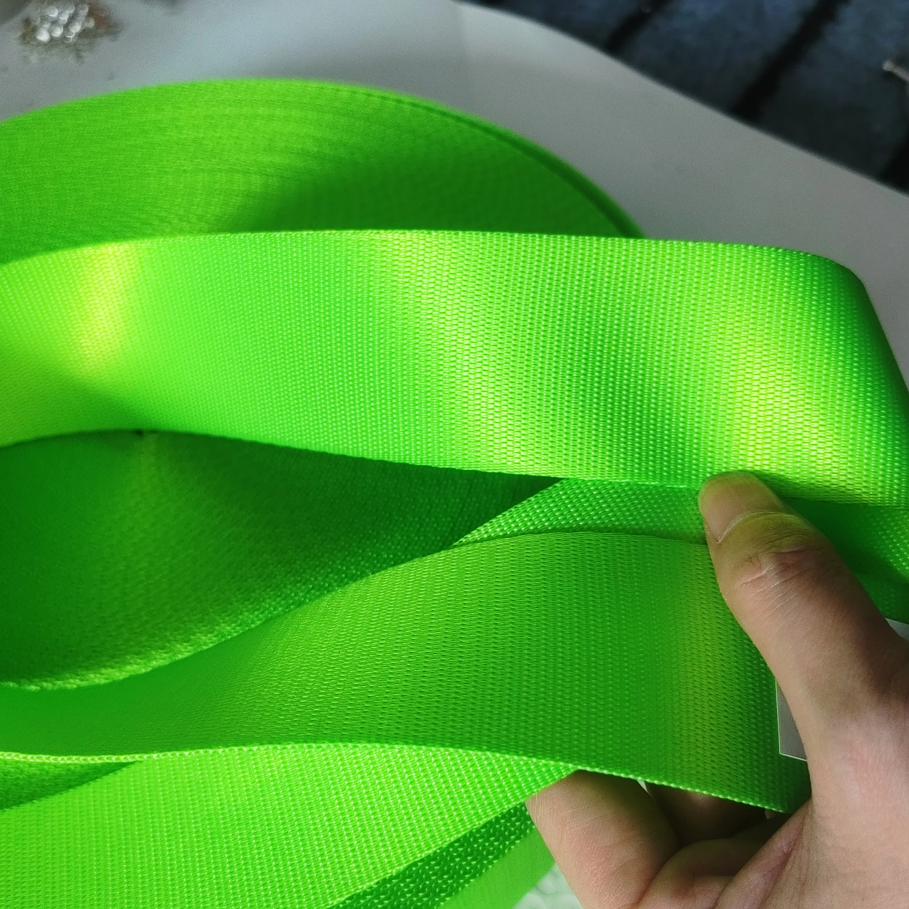joormom 3M-30M EU-standaard fluorescerend groen (F) raceautogordel singelband gepersonaliseerde modificatie auto-accessoires - afbeelding 2