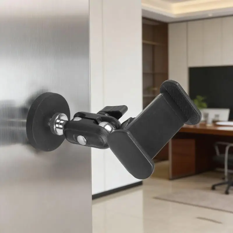 

Stand Holder Universal for GYM Kitchen Golf Cart Metal Surfaces Adjustable Magnetic Mount Bracket for Most Mobile Phone