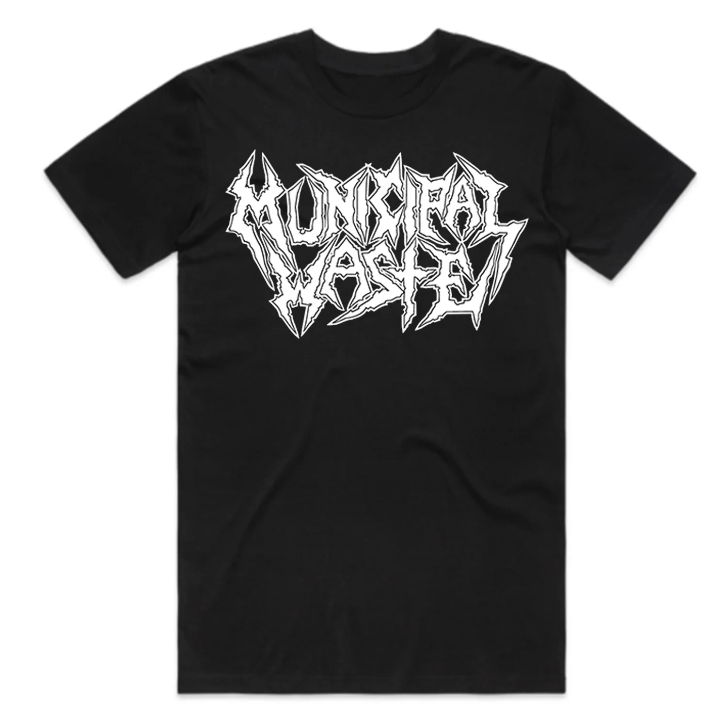 2026 Municipal Waste Band Printed Cotton T-shirt Men's Summer Casual Top Short Sleeve Classic Male Women Tee Unisex