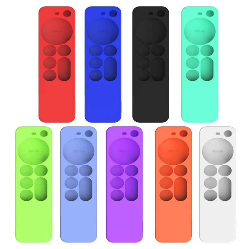Silicone Case for Apple TV 4K Remote Shockproof Protective Control Cover Soft Remote Control Shell Skin Accessories
