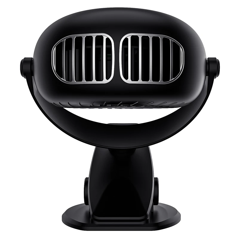 Portable USB Rechargeable Fan Mini Desktop Clip Fan 360 Degree 3-Speed Silent With Strong Wind Rotating Quiet