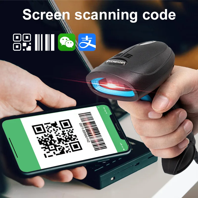 Imagem -05 - Usb Wired Handheld Barcode Scanner 1d 2d qr Codes Leitor Mobile Pos Plug And Play Suporte Logistic Store Supermercado Universal