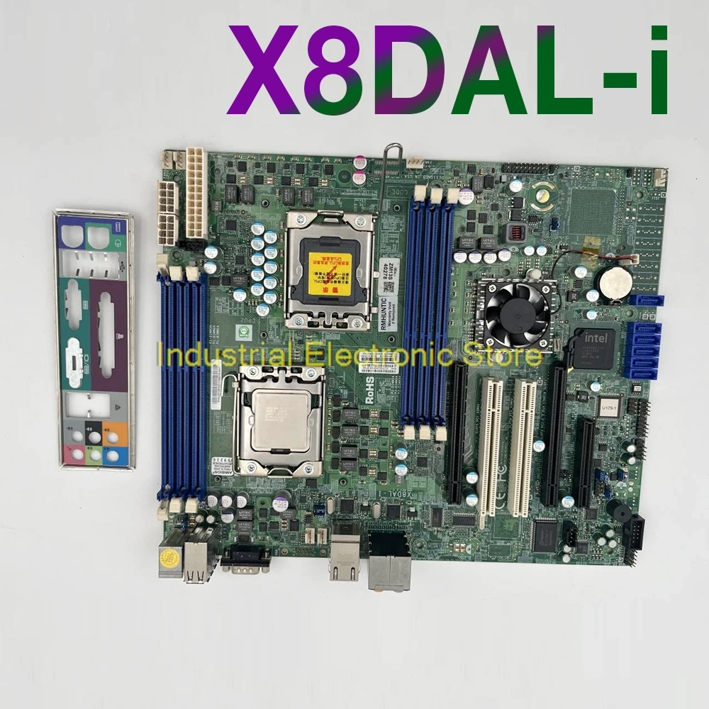

Серверная материнская плата для Supermicro, поддержка процессора Xeon серии 5600/5500 DDR3 SATA2 PCI-E 2,0 X8DAL-i