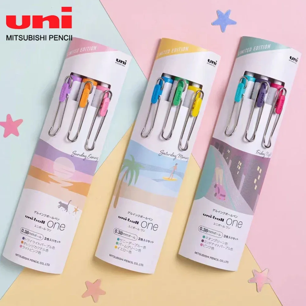 uni japao gel pen nucleo grosso pequeno limited uniball material escolar premio papelaria japones umn s38 05 05 mm 038 mm pcs 01