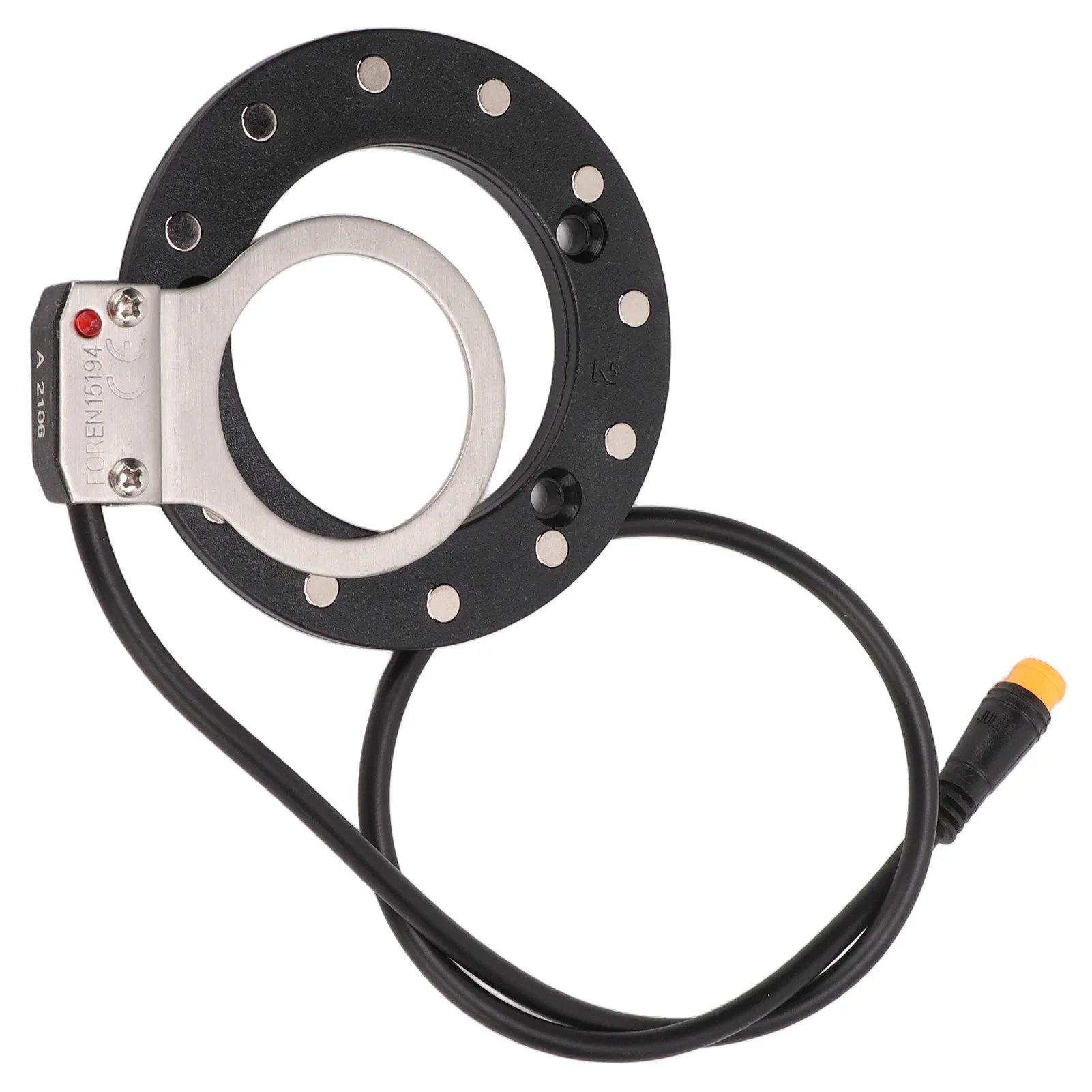 Electric Bicycle Assist Sensor High Sensitivity 12 Magnets Right Dual Hall Sensor Electric Bike Pedal Accessories