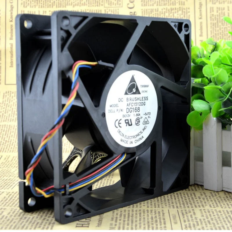 

Afc1512dg 15050 12V 1.80a Dg168 15cm Max Airflow Rate Cooling Fan 150*50