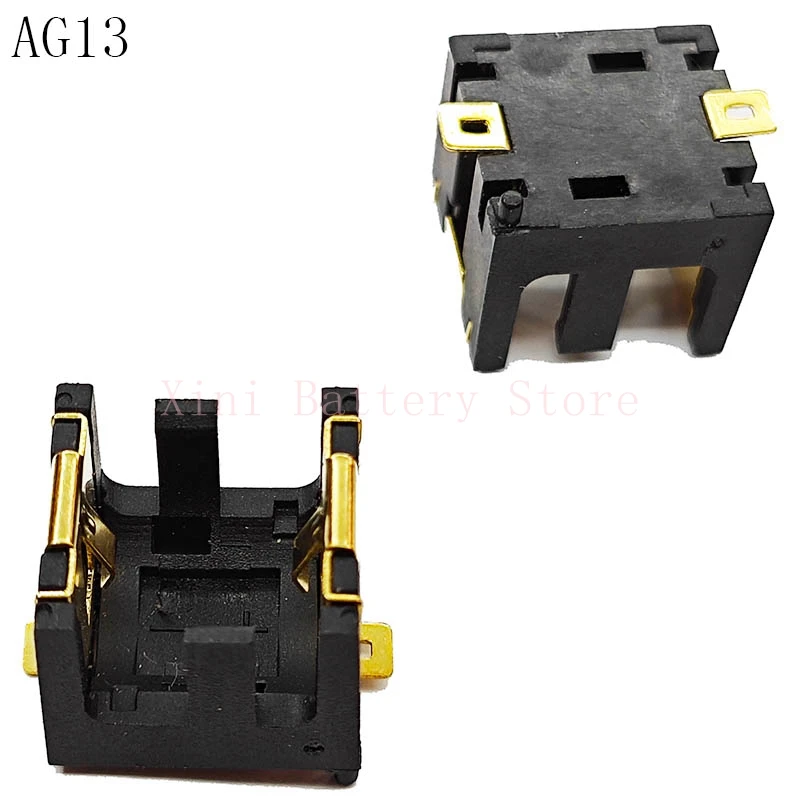 

10 шт./лот AG13 патч-держатель батареи LR44/1154/357a/r44/3 В кнопочный аккумуляторный ящик двойной держатель батареи термостойкость