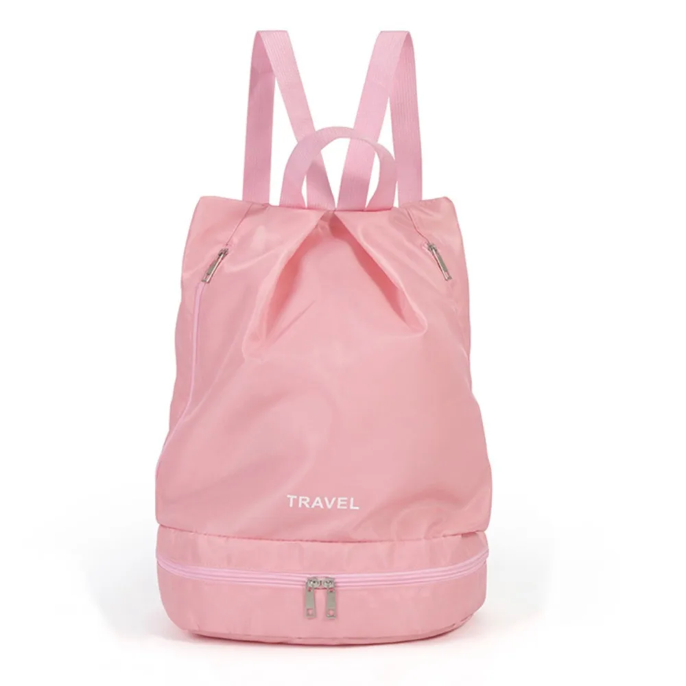 

Waterproof Swimming Bag Shoe Compartment Dry Wet Separation Outdoor Beach Bag Lightweight Simple Fitness Bag Swimming Pool