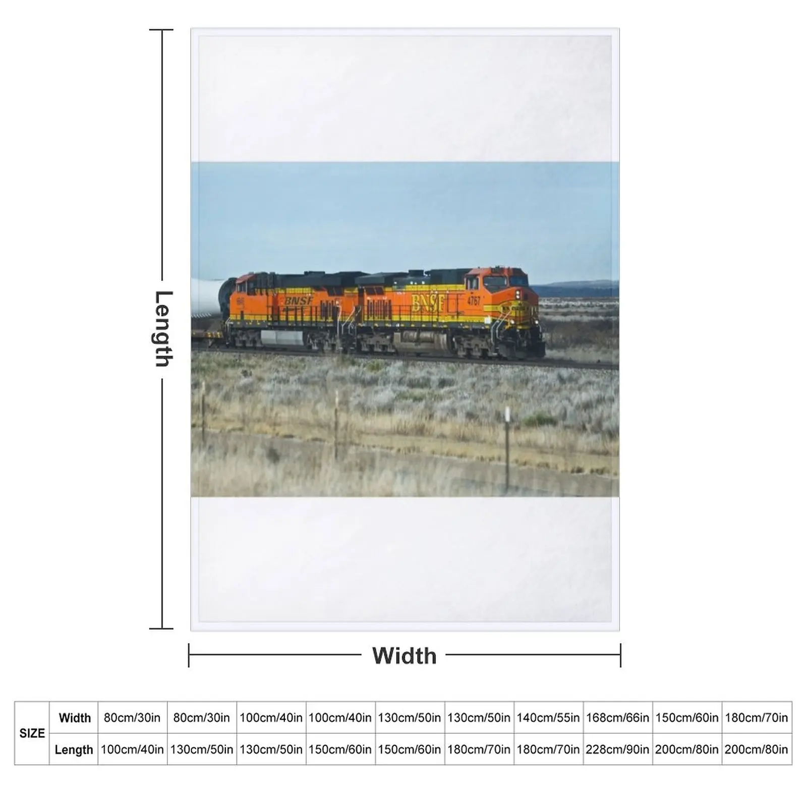 Train in Texas BNSF Throw Blanket Cute Plaid Luxury Designer Blankets For Bed halloween Luxury Thicken funny gift Blankets