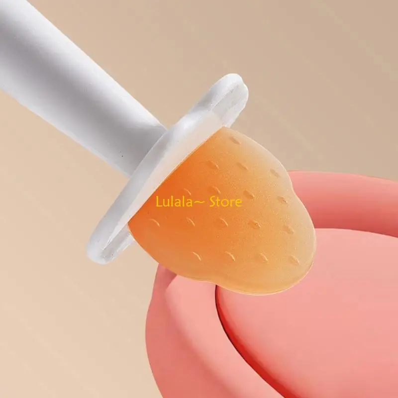 

Y4QA Baby Teething Toy Infants Molar Rod Safety Chewable Rattle Teether