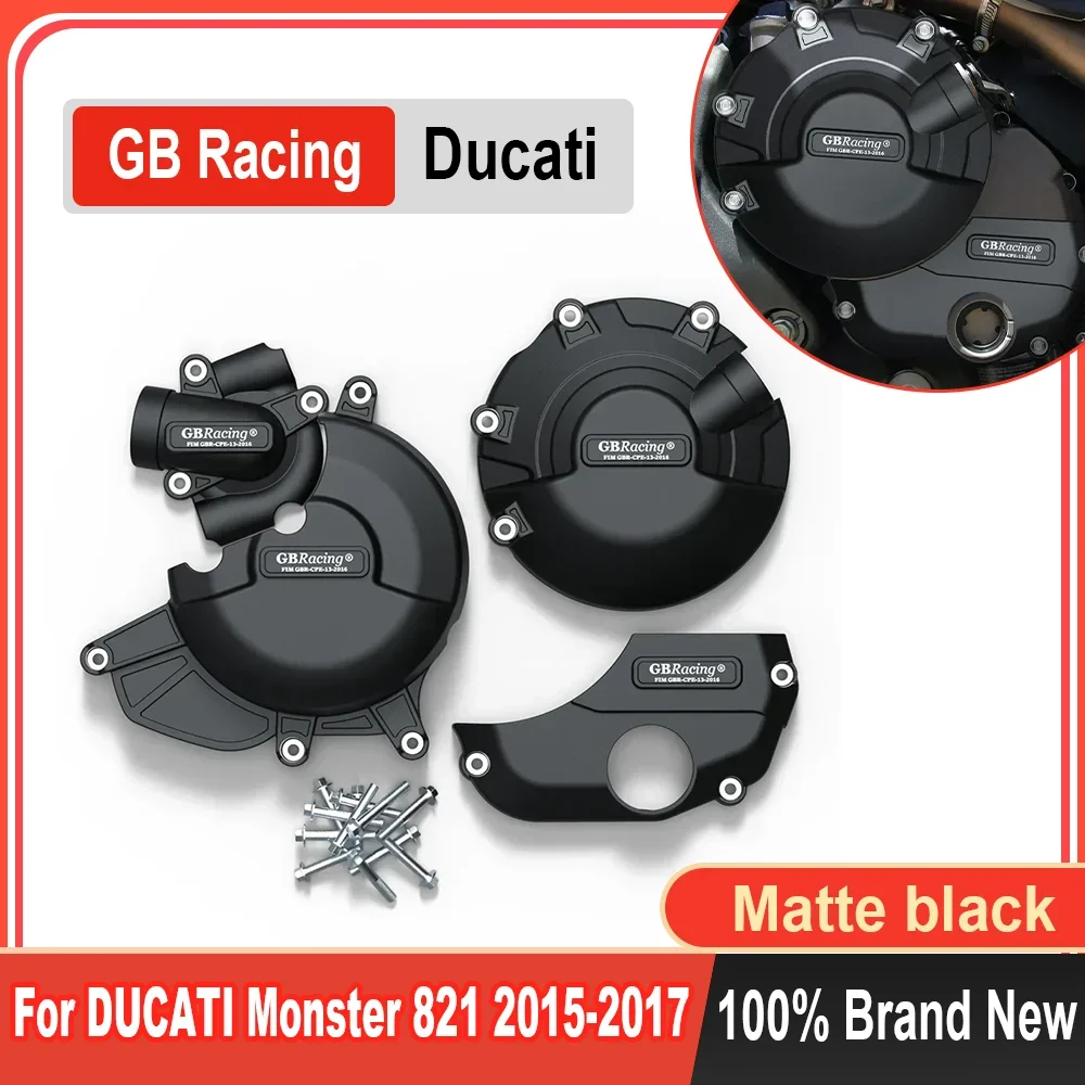 

Комплект защиты двигателя GBRacing для Ducati MONSTER 821 2015-2017, защита от столкновений мотоцикла
