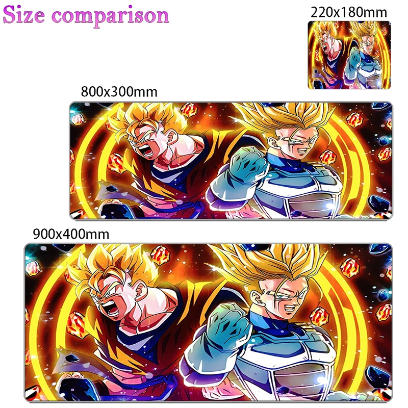 DBZ Mouse Pads Dragon Balll Z Anime rug Gaming Accessories Mousepad Gamer PC Completo Computer Keyboard Desk Mat Varmilo Table