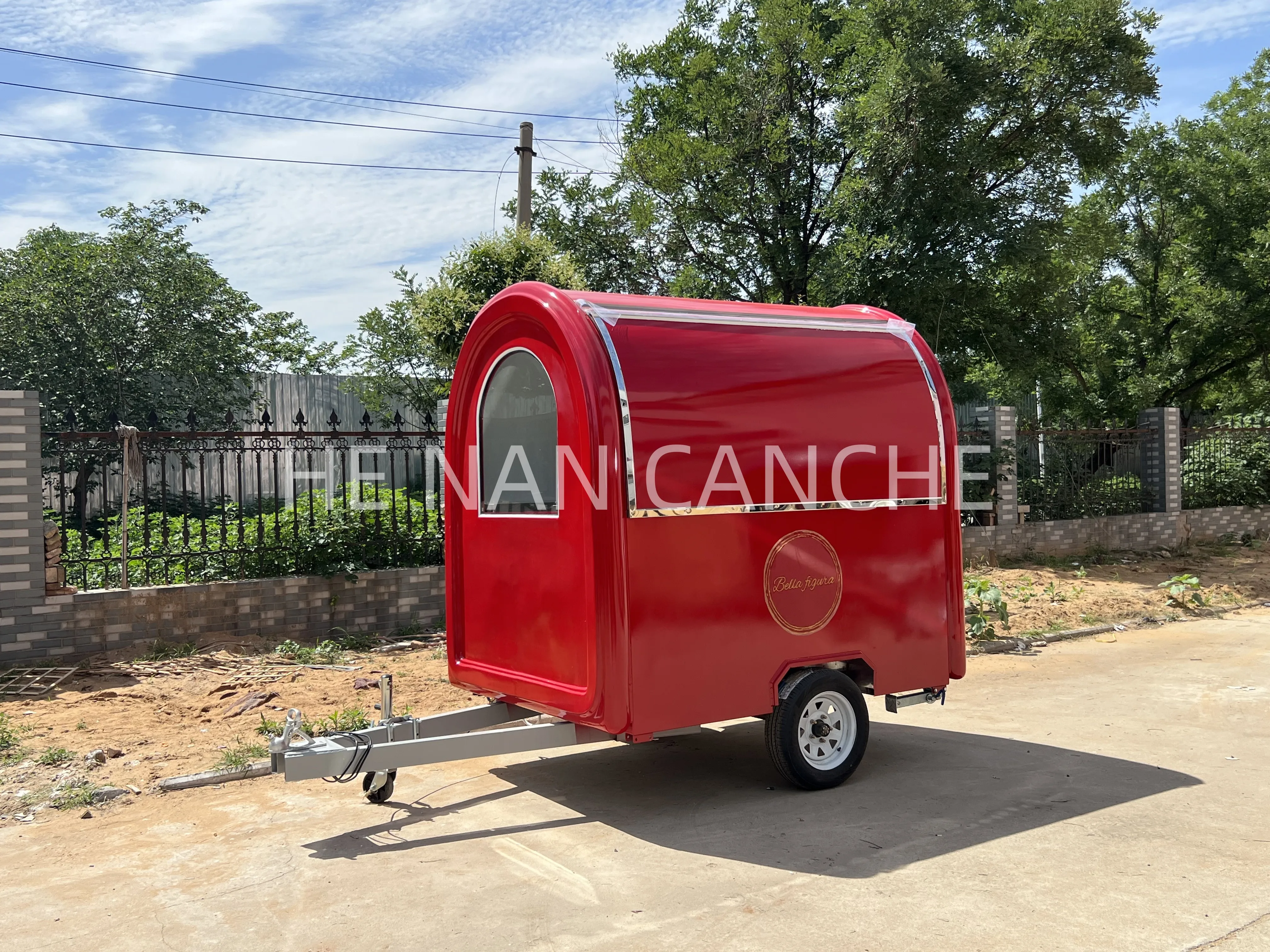 Mini donut cart /portable food stand / portable mini food trailer truck with donut