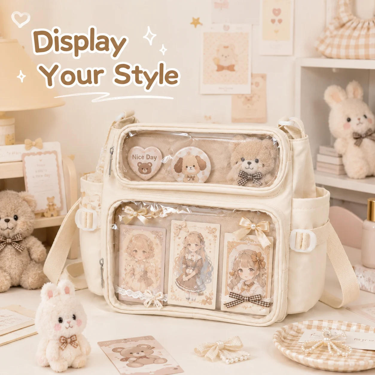 Sac bandoulière style académie - Edc Carry Bag avis et prix