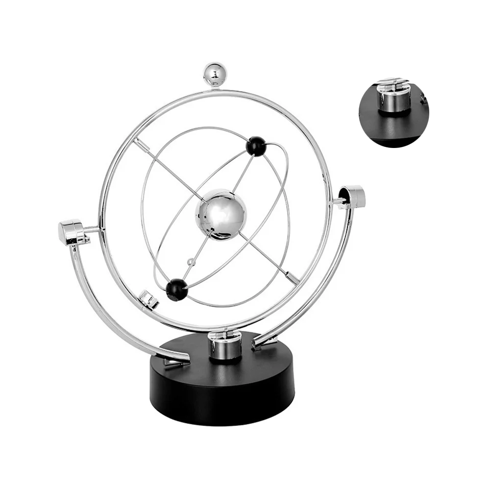 Perpetual Motion Instrument Electronic Table Ornament Physical Model Celestial Orbital Student