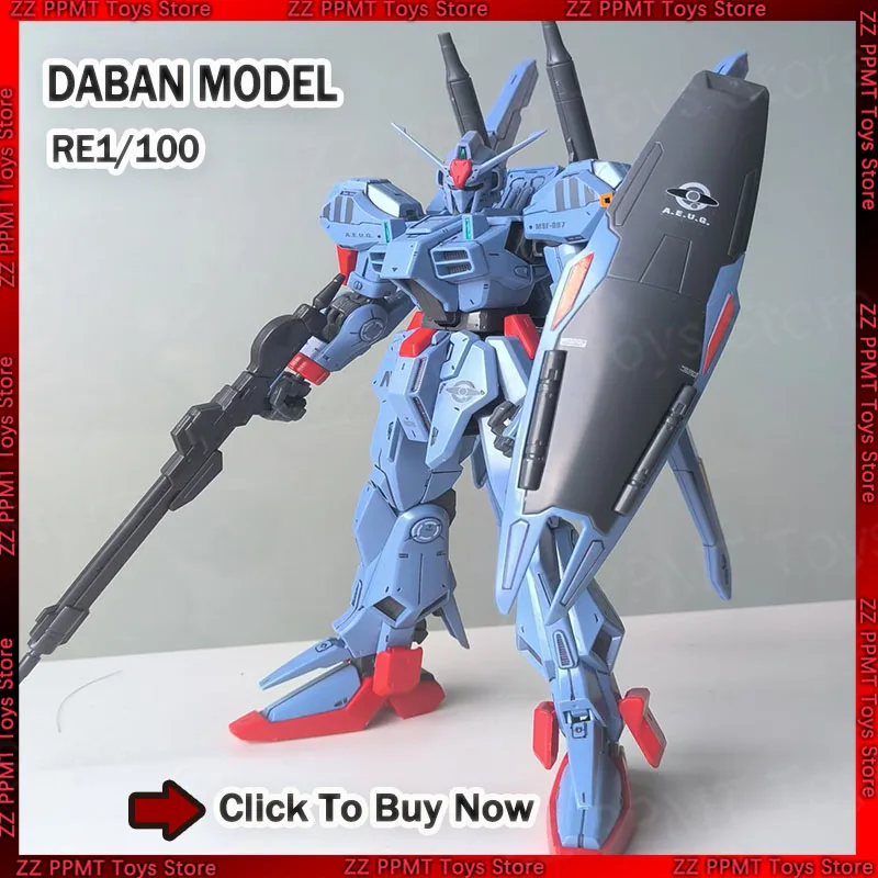 

Новая модель DABAN 6640 RE 1/100 MSF-007 Mark-Ⅲ, наборы для сборки, аниме-фигурка, робот, пластиковая модель, подарки, игрушки