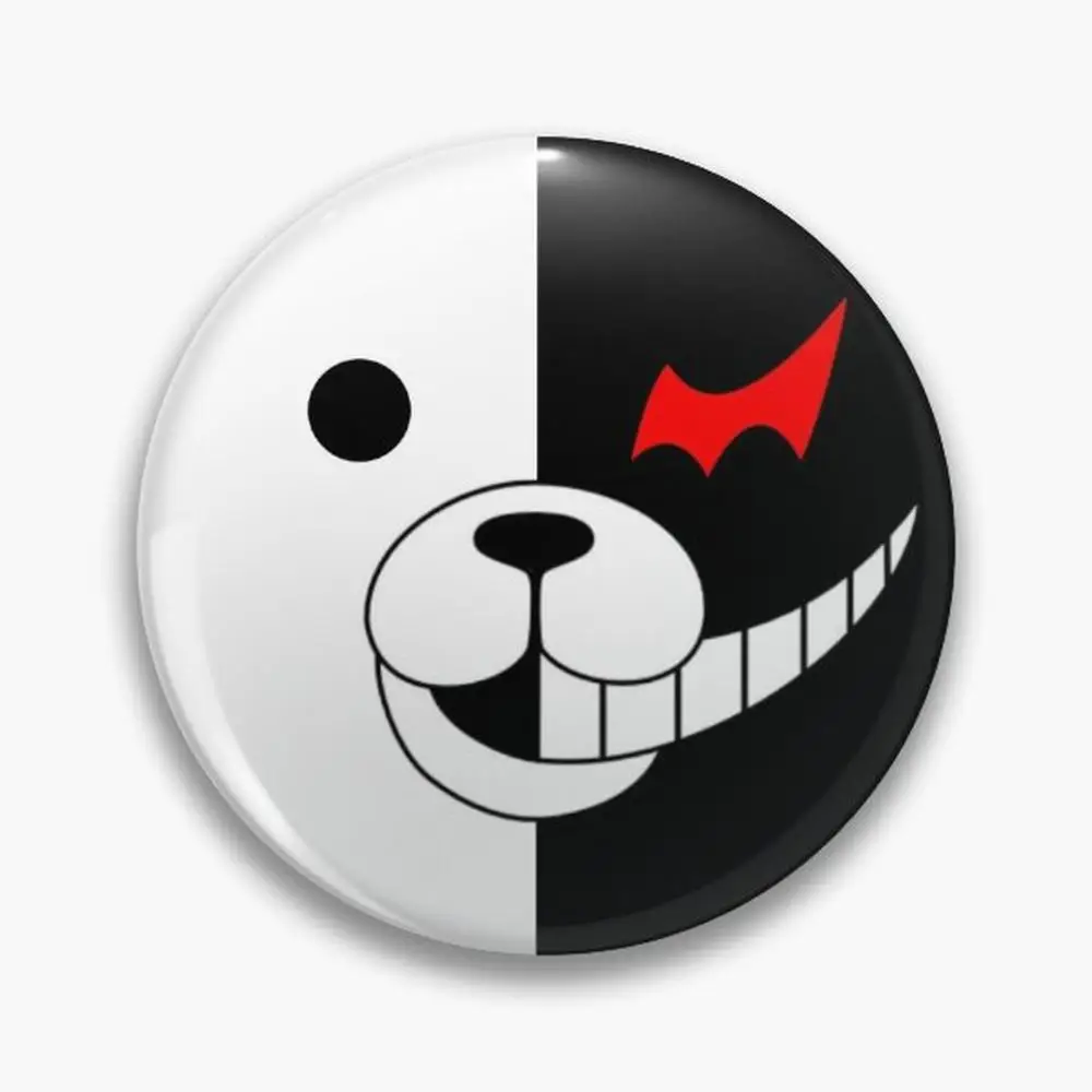 Monokuma Pin Buttons Brooches  Jewelry Accessory Customize Brooch Fashion Lapel Badges