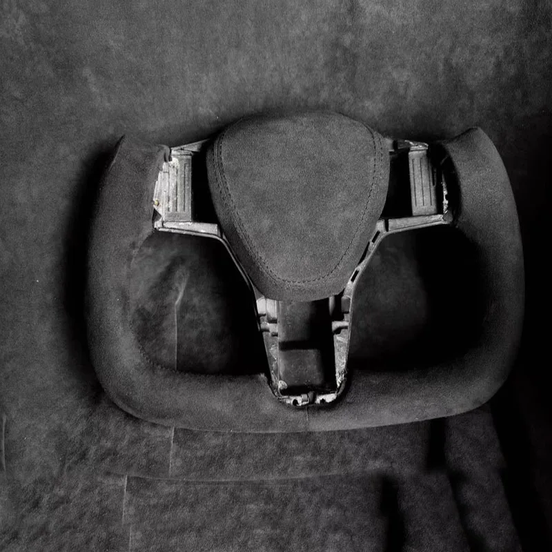 

100%, подходит для Tesla Model3 Y 2021-2023, автозапчасти, Прошитые вручную, черные замшевые, Нескользящие, износостойкие