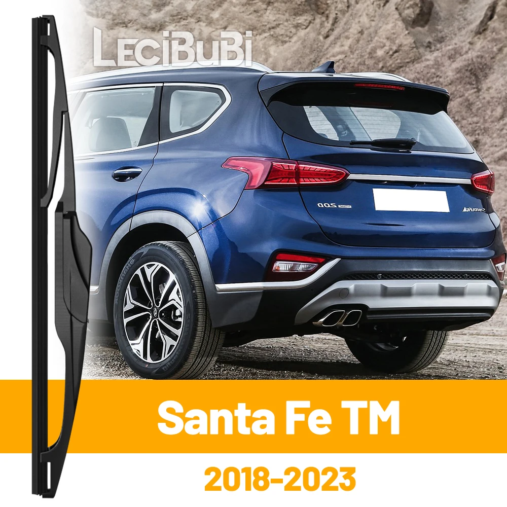 Für Hyundai Santa Fe TM 2018-2023 2019 2020 2021 2022 Heckscheibe Scheibenwischerblatt Heckklappe Fensterwischer Zubehör