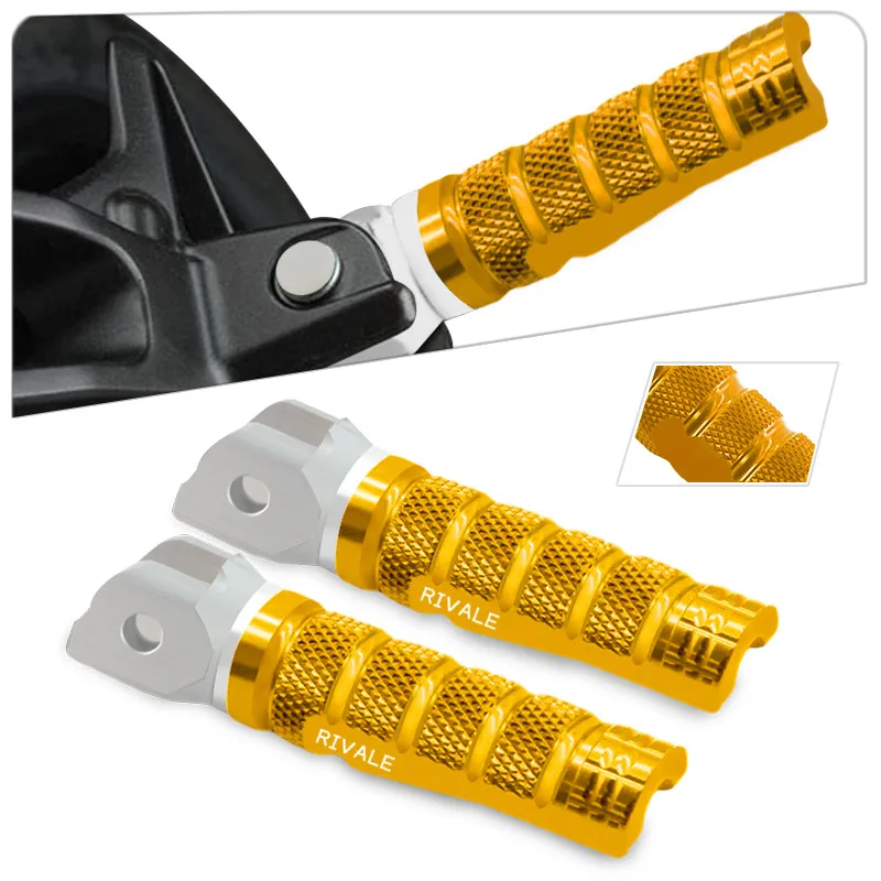 

Для RIVALE rivale 2014 2015 2016, алюминиевые задние подножки для мотоцикла, подножки, подножки для заднего пассажира, аксессуары для педалей