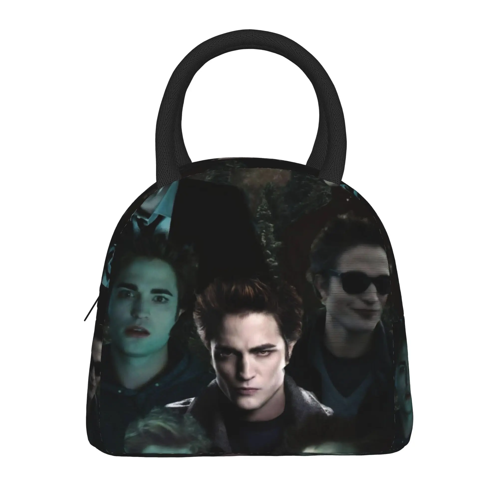 Edwards Cullen  Insulated Lunch Bags for Men Women  Food Bag Portable Thermal Cooler Lunch Boxes For Travel