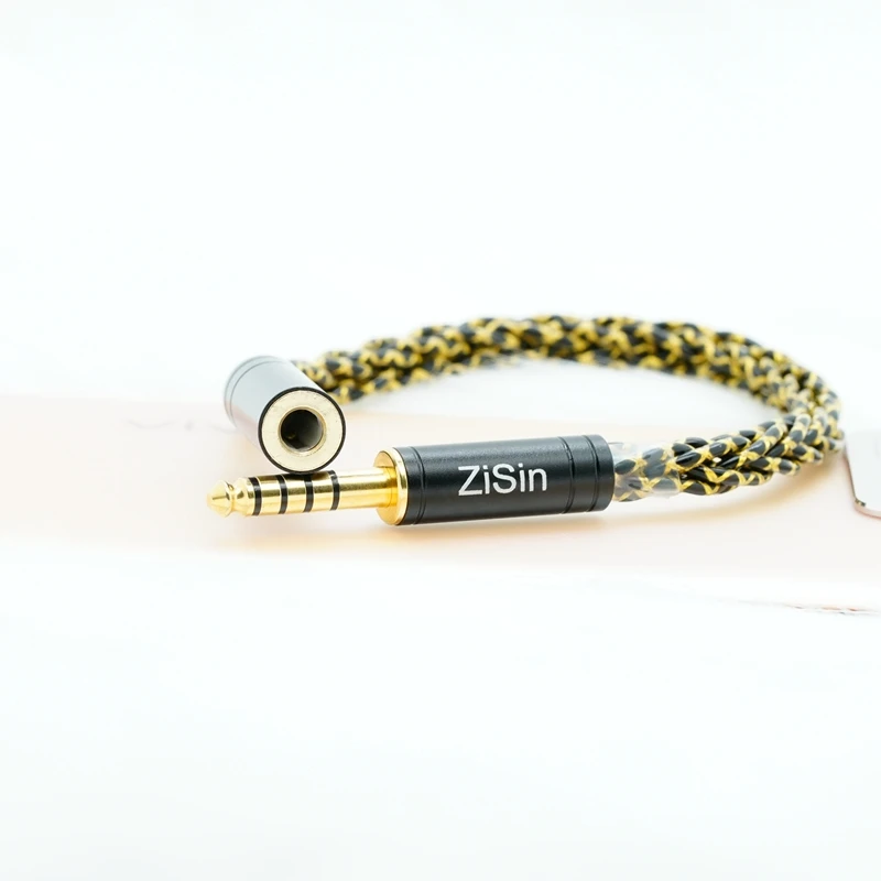 Adapter ZiSin-A01mini Flagship do ZSX C12 ZSN V90 BA5ZS10 Pro, 4.4mm na 3.5mm, zbalansowany, z wewnętrznym gwintem. — zdjęcie produktu 6