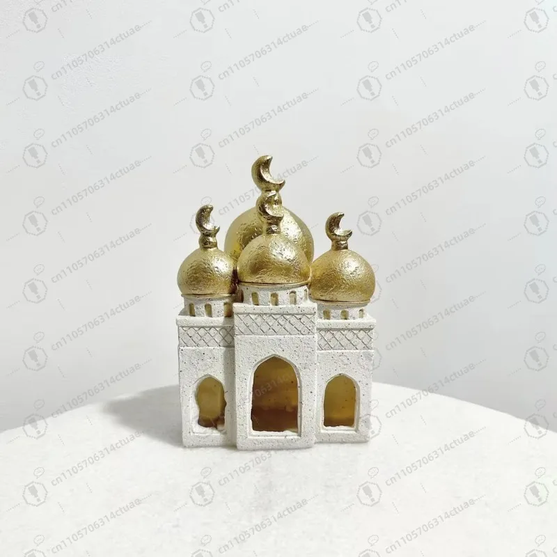 

Islamic Painted Storage Box - Decorative Organizer for Home, Eid & Daily Use