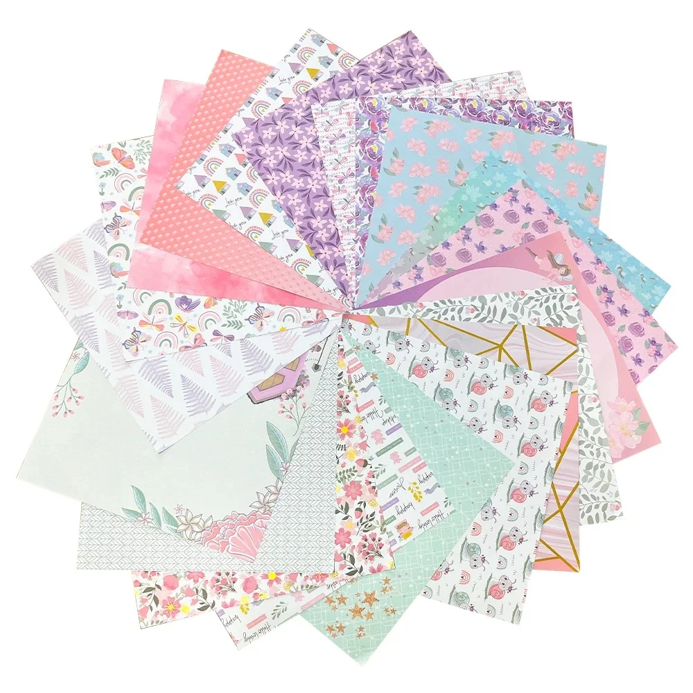 Creatieve Path Vintage 12x12 Scrapbooking Papierblokken Bloemrijk Decoratief Journaling Achtergrondpapier 12 Inch Scrapbooking Papier