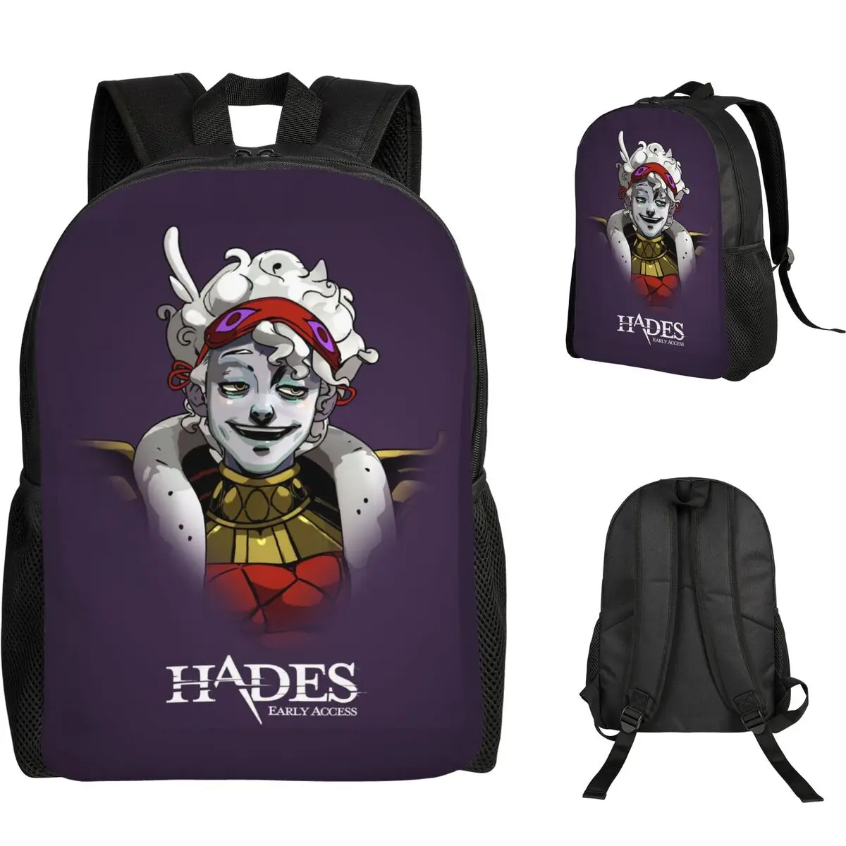 Role Playing Games Hades Backpack Student Boys Girls BookBag School Bag Laptop Shoulder Bags