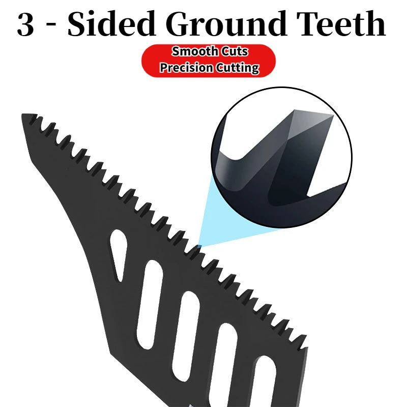 T142HB Curved T‑Shank Jigsaw Blade Precision Contour & Curve Cutting Saw Blade For Wood Flush Cut Woodworking Accessory