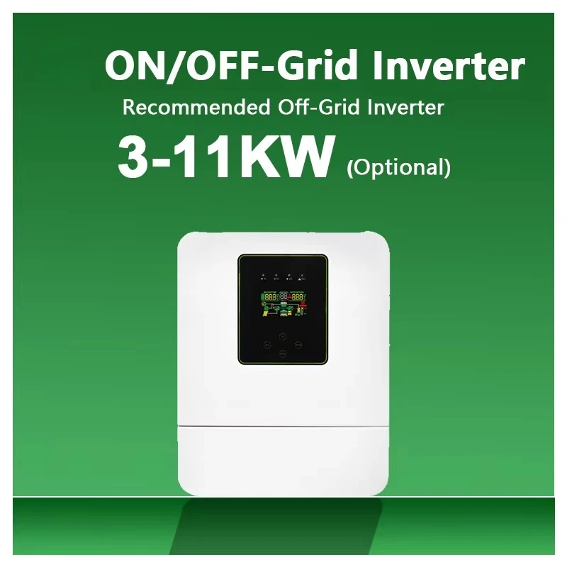 All-in-One 10KW Off-Grid Solar Power System Kit 5KW & 8KW Systems with MPPT Controller