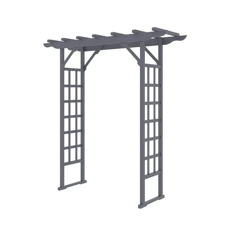 Уличный двор, консервативная деревянная арка, подставка для цветов, украшение сада, входная дверь, твердая древесина, восхождение, лоза, рама, забор