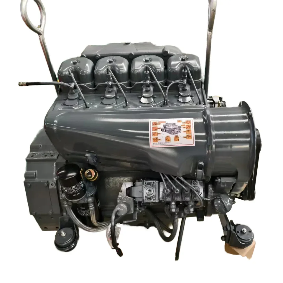 مضخة هيدروليكية لآلات البناء BF4L914 مع محرك كهربائي 914 مبرد بالهواء ومحرك بأربعة أسطوانات وقود الديزل