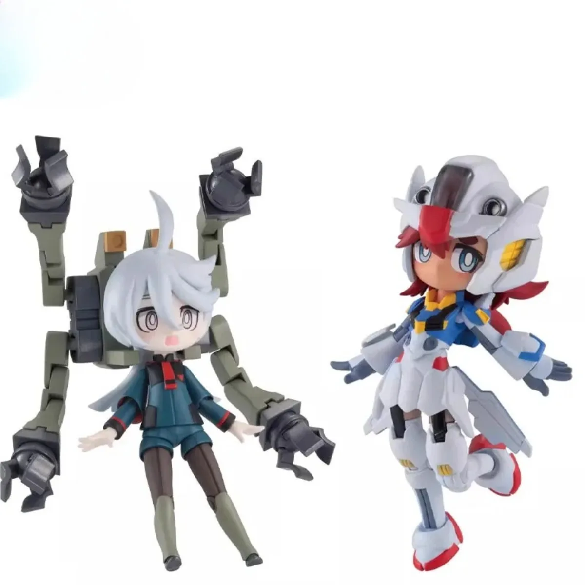 ของแท้จาก Bandai อนิเมะกันดั้ม แม่มดจากดาวพุธ ซูเลตต้า เมอร์คิวรี มิโอรีน เรมบราน ฟิกเกอร์แอคชั่น โมเดล ของขวัญสำหรับเด็ก