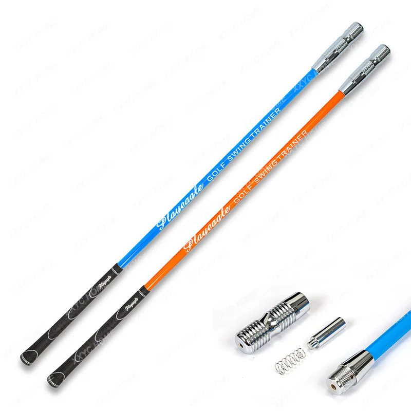 Weight Adjustable Sound Metal Toe Cap Increased Golf Swing Trainer Acceleration Stick Rhythm Swing Stick Swing Stick