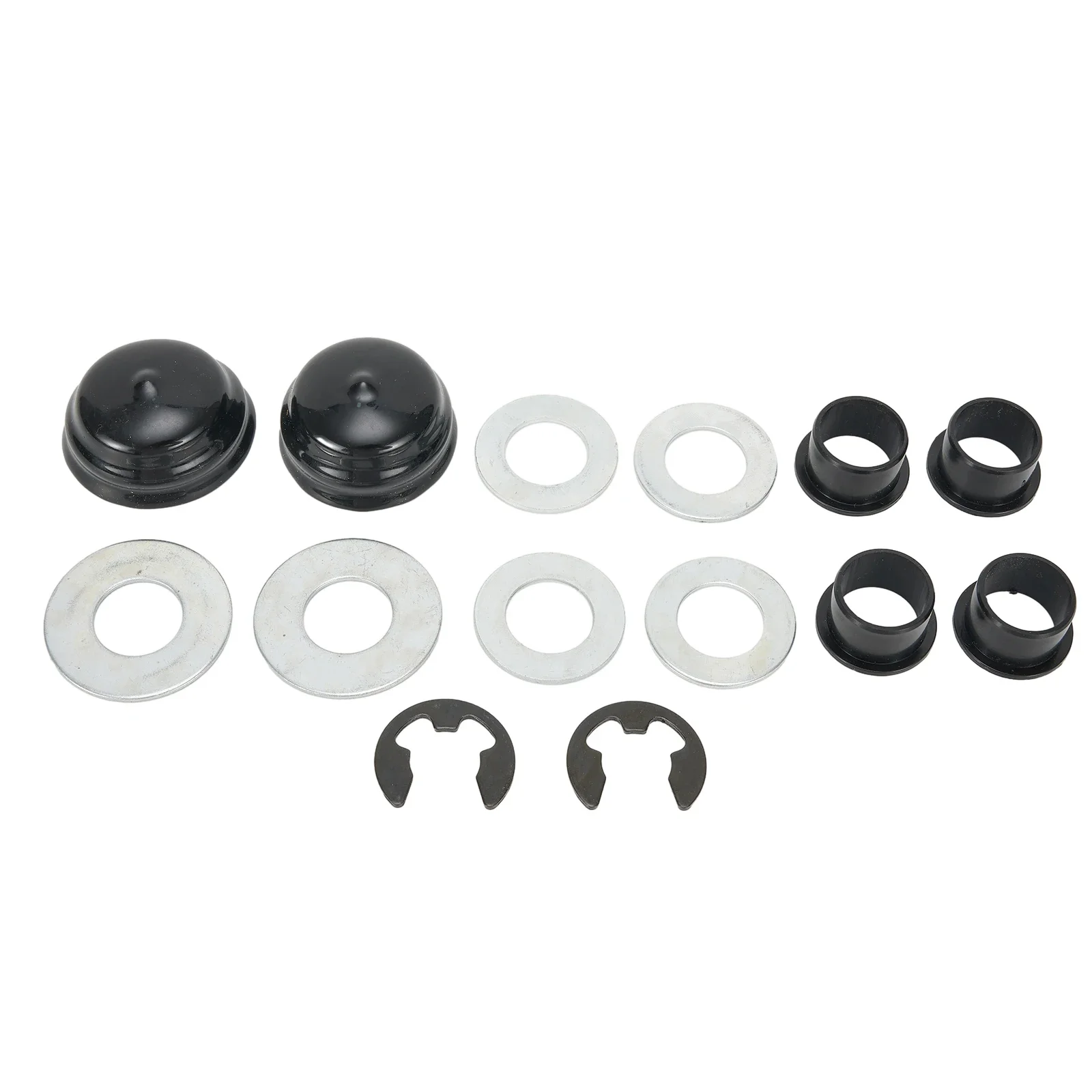 YTH Cast Axle Series Tractor Steering Spindle Bushing Rebuild Kit Reliable PerFor formance Metal+Plastic Material