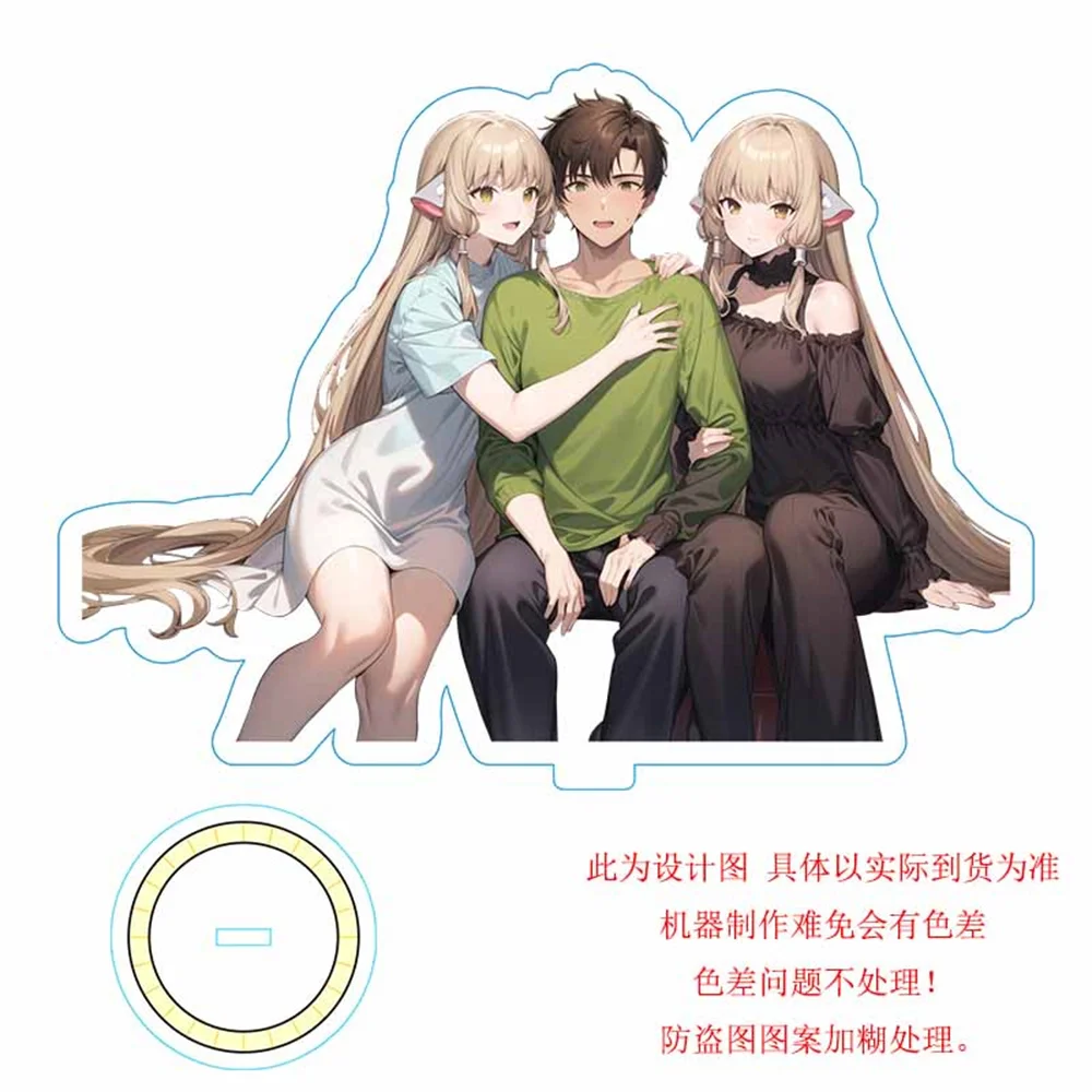 15cm  Anime Chobits Acrylic Stand Model Cosplay Characters Ornament Accesorios Goods Collection Gifts
