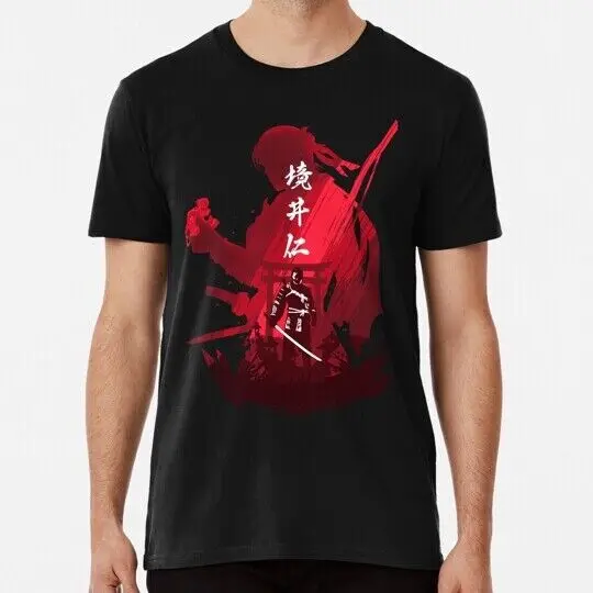 Legend Of Jin Sakai The Ghost Size S to 5XL T-Shirt High Quality 100%Cotton Short Sleeve